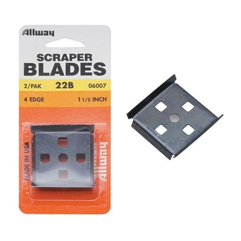 SCRAPER BLADE 38MM (2 PACK) ALLWAY