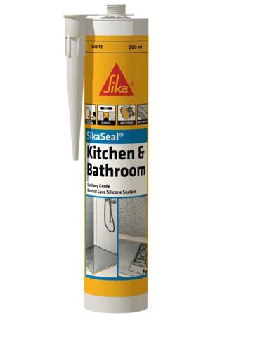 SILICONE SIKASEAL ROOF & GUTTER 300ML WHITE CTG