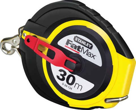 TAPE MEASURE STAINLESS STEEL BLADE 9MM X 30M STANLEY FATMAX
