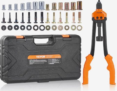 RIVET NUT & BOLT TOOL KIT SWIVEL HEAD H/DUTY RYTOOL