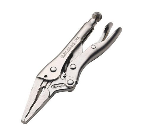 PLIERS LOCKING LONG NOSE W/CUTTER 6 ECLIPSE