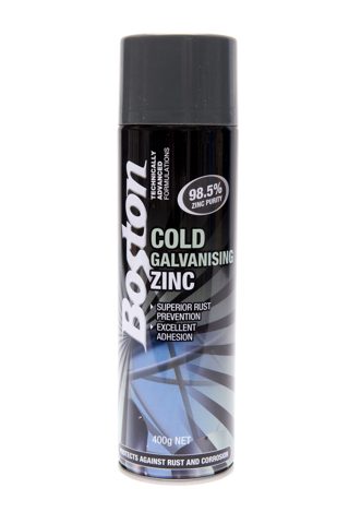SPRAY PAINT BOSTON 400G COLD GALV