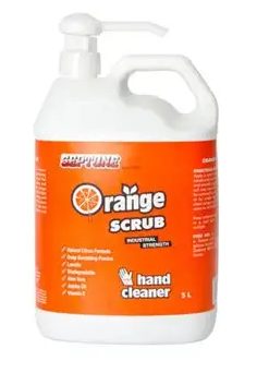 HAND CLEANER ORANGE SCRUB 20LTR PUMP