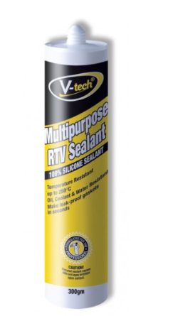 SILICONE V-TECH RTV 300ML CLEAR
