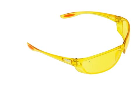 SAFETY GLASSES DOGFIGHT AMBER ANTIFOG