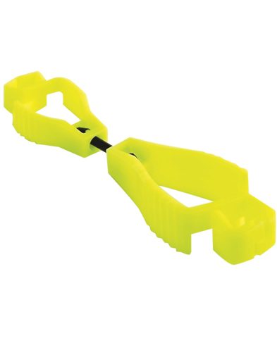 GLOVE CLIP KEEPER YELLOW