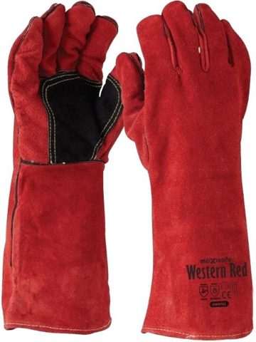 GLOVES WELDING KEVLAR RED