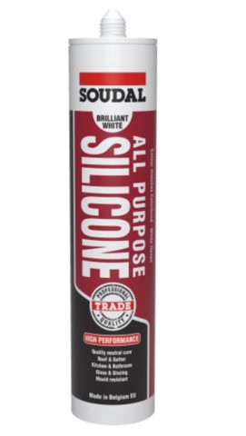 SEALANT SOUDAL ALL PURPOSE 300ML CLEAR CTG