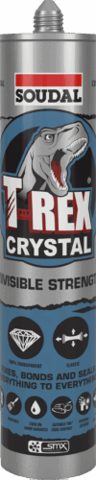 ADHESIVE SOUDAL T-REX POWER FAST GRAB STEEL GREY CTG