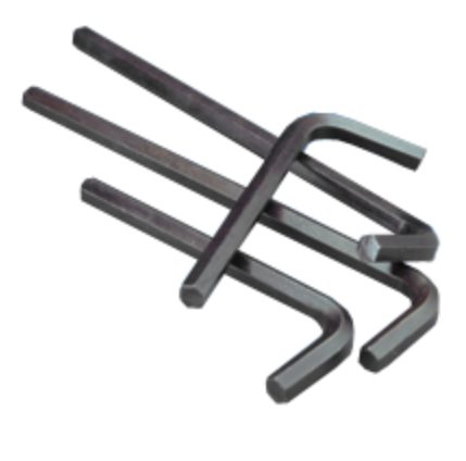 ALLEN KEY IMPERIAL SHORT ARM 1/8