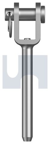 STAINLESS STEEL TERMINAL SWAGE FORK 3.2MM