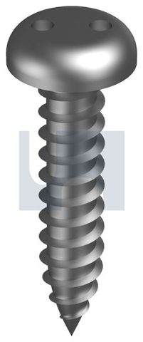SCREW SELF TAPPER PAN EYE DRIVE STAINLESS STEEL 304 10G X 1/2 SECURITY HOBSON