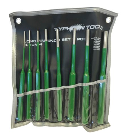 PUNCH SET LONG 8 PCE 3-10MM TYPHOON