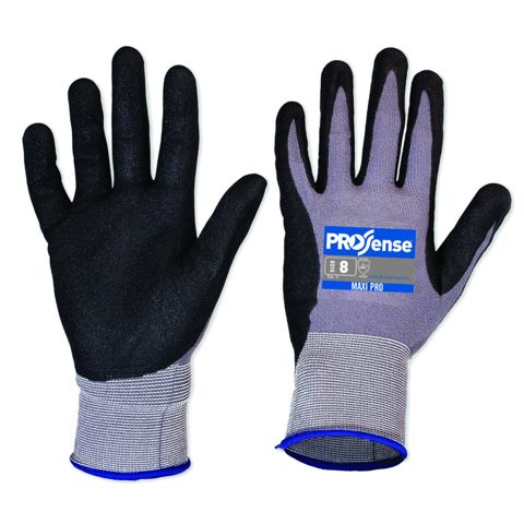 GLOVES NYLON/NITRILE MAXI-PRO 10/XL