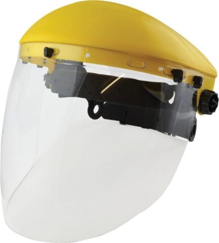 MAXISAFE CLEAR HIGH IMPACT BROWGUARD AND  VISOR