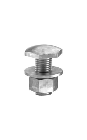 FASCIA ASSY BOLT NUT WASHER G4.6 ZINC M16 X 40