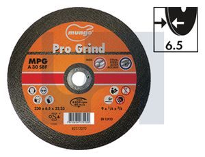 GRINDING DISC - FLEXIBLE METAL 125 X 3 X 22MM AC46