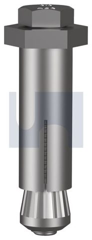 HOLLO BOLT HDG M8 X 50