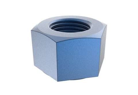 HEX PETROCHEMICAL NUT UNC B8 PLAIN 7/8