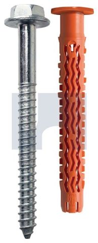 ANCHOR FRAME FIXING HEX ZP 10 X 80 MUNGO