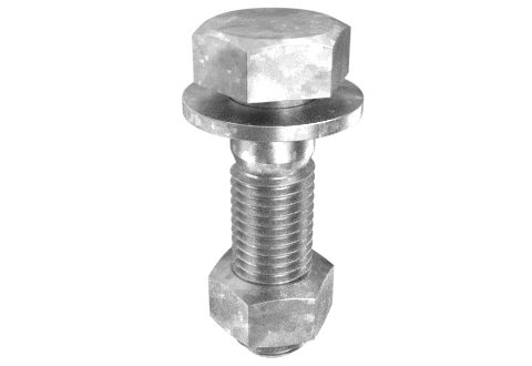 STRUCTURAL ASSEMBLY HDG M24 X 70 B/N/W  ( AS1252:1983 )