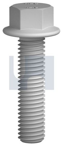 FLANGE BOLT SERRATED ZP G8.8 M5 X 12