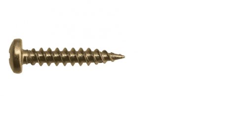 SCREW NP PAN ZINC YELLOW 7-16 X 30