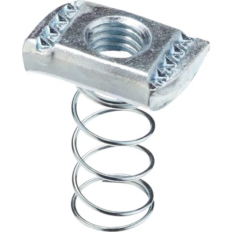 NUT STRUT WITH SHORT SPRING ZP M6