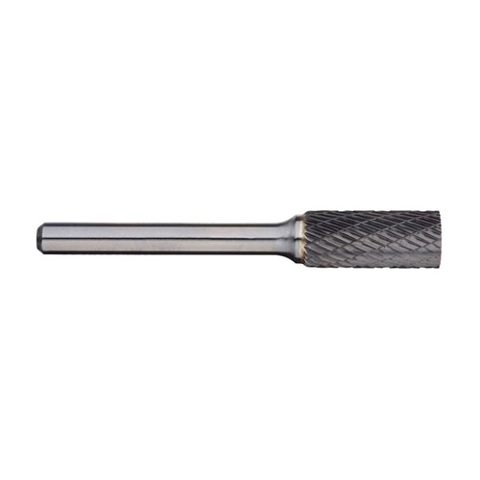 BURR CARBIDE CYLINDRICAL END 6MM