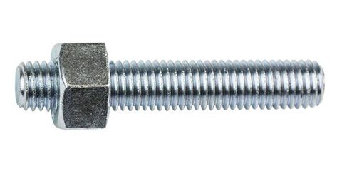 STUD BOLT & NUT KIT STAINLESS STEEL B8M M20 X 100 C/W 2 NUTS