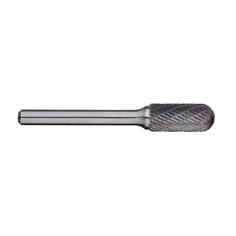 BURR CARBIDE CYLINDRICAL RADIUS 1/4 X 1/2 X 1
