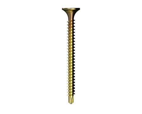 SCREW SD BUGLE ZINC YELLOW 6-18 X 45