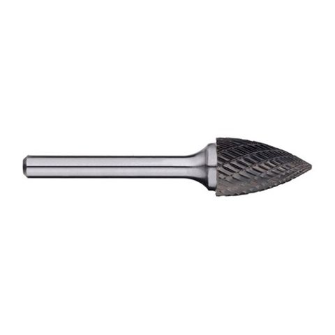 BURR CARBIDE TREE POINTED 1/2 X 1 X 1/4
