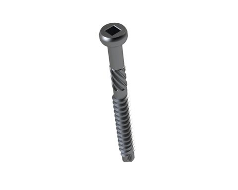 SCREW VORTEX DECKING BULLET HEAD RIB SQ 5.0-12 X 50 B8(CAT5)