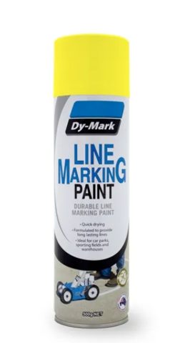 SPRAY PAINT LINE MARKER 500G YELLOW
