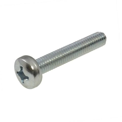 MACHINE SCREW PAN PH STAINLESS STEEL 316 M6 X 20