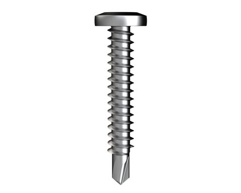 SCREW SD WAFER STAINLESS STEEL BI-316 10-16 X 25 SQUARE DRIVE