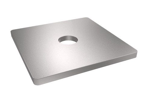 WASHER FLAT SQ STAINLESS STEEL 316 M16 X 65 X 10