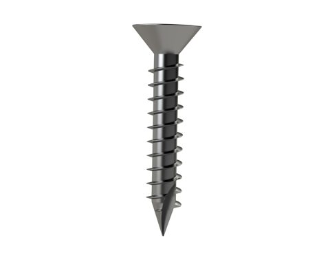 SCREW T17 CSK S/S 304 TRIM HEAD 8-9 X 50 SQUARE DRIVE BLACK