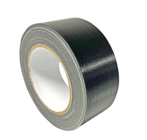 TAPE CLOTH DUCT 72MM X 25M BLACK CYCLONE 368HM