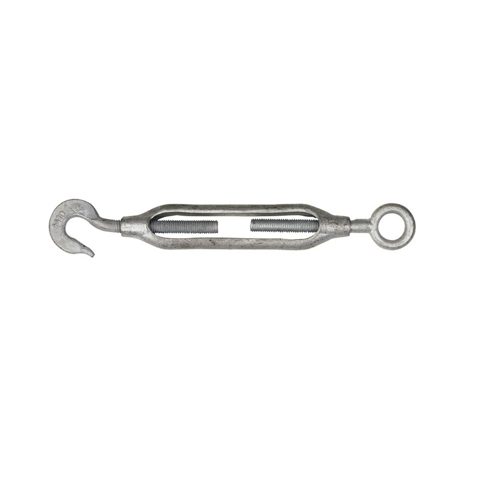 TURNBUCKLE HOOK/EYE GALV M12