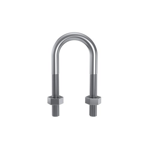 BG180 U BOLT GUIDE GALV M8 25NB