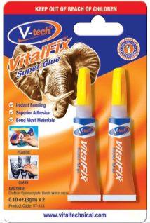 SUPER GLUE V-TECH 3GM (TWIN PACK)