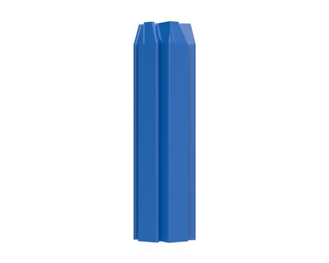 PLUG WALL PVC BLUE 50MM