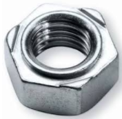 NUT INSERT LARGE FLANGE SPLINED M8 (0.7-3.8)